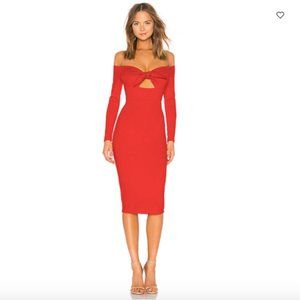 Privacy Please Revolve "Lindsay" Midi Dress S